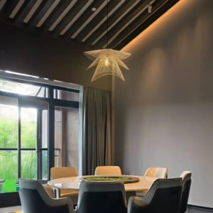 Buy Blue City Decor Bambora Zen Wave Hanging Light | Lighting | Pendant Light | Hanging Light | Decorative Lighting | Modern Lighting | Home Lighting | Interior Lighting | Luxury Lighting | Blue City Decor