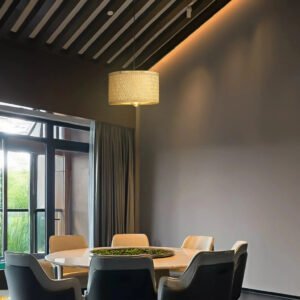 Buy Blue City Decor Bambora Zen Circle Hanging Light | Lighting | Pendant Light | Hanging Light | Decorative Lighting | Modern Lighting | Home Lighting | Interior Lighting | Luxury Lighting | Blue City Decor