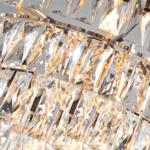 Blue City Decor Black Mamba Oval Crystal Chandelier - Image 18