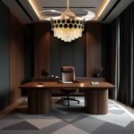 Blue City Decor Aurelia Crystal Ceiling Fan Chandelier with Remote Control - Image 5