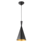 Blue City Decor Vintara Cone Metal Hanging Light - Image 4