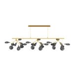 Blue City Decor Pyra Modern Linear Chandelier for Dining Spaces - Image 8