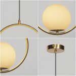Blue City Decor Elvara Glow Modern Pendant Light - Image 8