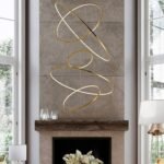 Blue City Decor Nehza Halo Circular Chandelier for Modern Interiors - Image 2