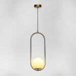 Blue City Decor Orbixa Luxe Modern Hanging Light - Image 7