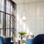 Blue City Decor Orbixa Luxe Modern Hanging Light - Image 9