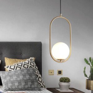Buy Blue City Decor Orbixa Luxe Modern Hanging Light | Lighting | Pendant Light | Hanging Light | Decorative Lighting | Modern Lighting | Home Lighting | Interior Lighting | Luxury Lighting | Blue City Decor