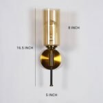 Blue City Decor Salvara Modern Wall Light - Image 4