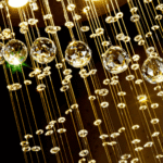 Blue City Decor Aurex Spiral Drop Crystal Chandelier for Double Height Interiors - Image 6