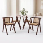 Blue City Decor Orlestone Luxe Japandi Dining Table Set - Image 6