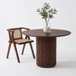Blue City Decor Orlestone Luxe Japandi Dining Table Set - Image 3