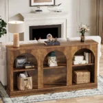 Blue City Decor Grand Arch Storage Console Table - Image 3