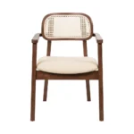 Blue City Decor Caldrisse Cane Back Dining Chair Set - Image 3