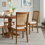 Blue City Decor Mirelle Cane Back Dining Chair Set - Image 2
