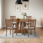 Blue City Decor Orlavia Slat Back Dining Chair Set - Image 2