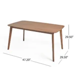 Blue City Decor Norvayne Mid-Century Dining Set - Image 3