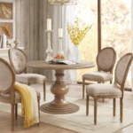 Blue City Decor Velmora Classic Round Dining Table - Image 2
