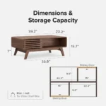 Blue City Decor Solvane Modern Living Room Center Table - Image 6