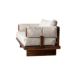 Blue City Decor Avelore Plush Wooden Sofa - Image 5