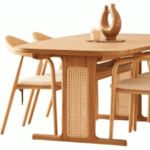 Blue City Decor Orleston Dining Table Set with Chairs - Image 3