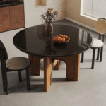 Blue City Decor Norwick Modern Glass Dining Set - Image 3