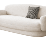 Blue City Decor Velcero Plush Upholstered Sofa Set - Image 3