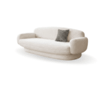 Blue City Decor Velcero Plush Upholstered Sofa Set - Image 2