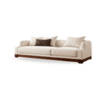 Blue City Decor Virello Plush Upholstered Sofa Set - Image 4