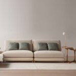 Blue City Decor Calvoro Grand Wooden Sofa Set - Image 3