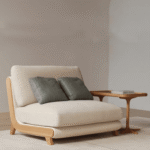 Blue City Decor Calvoro Grand Wooden Sofa Set - Image 4