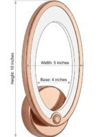 K2 Lights Rosegold Halo Wall Light - Image 7