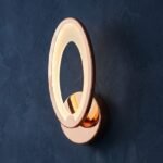 K2 Lights Rosegold Halo Wall Light - Image 3