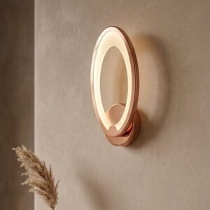 Buy K2 Lights Rosegold Halo Wall Light | LED Wall Lamp | LED Wall Light | Wall Lamp | Wall Light | Modern Light | Premium Light | Decor Light | Home Lighting | Interior Lighting | Luxury Lighting
