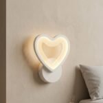 K2 Lights Velvet Heart Wall Lamp - Image 3