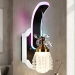 Buy K2 Lights Crystal Petal Aura Wall Light | LED Wall Lamp | LED Wall Light | Wall Lamp | Wall Light | Modern Light | Premium Light | Decor Light | Home Lighting | Interior Lighting | Luxury Lighting
