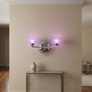 Buy K2 Lights Violetra Floral Wall Lamp | LED Wall Lamp | LED Wall Light | Wall Lamp | Wall Light | Modern Light | Premium Light | Decor Light | Home Lighting | Interior Lighting | Luxury Lighting