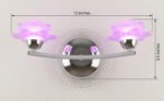 K2 Lights Violetra Floral Wall Lamp - Image 4