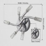 K2 Lights Spiralis Glow Wall Lamp - Image 5