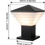 K2 Lights Monarch Tiered Pillar Light - Image 5