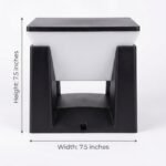 K2 Lights NovaCube Garden Pillar Light - Image 5