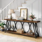 Blue City Decor Lexington Long Wooden Console Table - Image 2