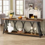 Blue City Decor Lexington Long Wooden Console Table - Image 7