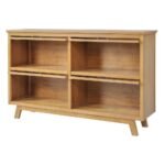 Blue City Decor Lexington Glass Door Buffet Cabinet - Image 5