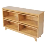 Blue City Decor Lexington Glass Door Buffet Cabinet - Image 4