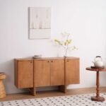 Buy Blue City Decor Urban Haven Wooden Storage Cabinet | Cabinet | Wooden Cabinet Sideboard | Wooden Sideboard | Storage Cabinet | Living Room Furniture | Solid Wood Furniture | Blue City Decor