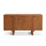 Blue City Decor Urban Haven Wooden Storage Cabinet - Image 2