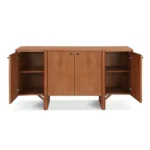 Blue City Decor Urban Haven Wooden Storage Cabinet - Image 6