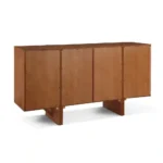 Blue City Decor Urban Haven Wooden Storage Cabinet - Image 8