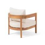 Blue City Decor Willow Haven Outdoor Acacia Wood Chair Set - Image 5