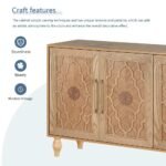 Blue City Decor Heritage Bloom Wooden Sideboard - Image 10